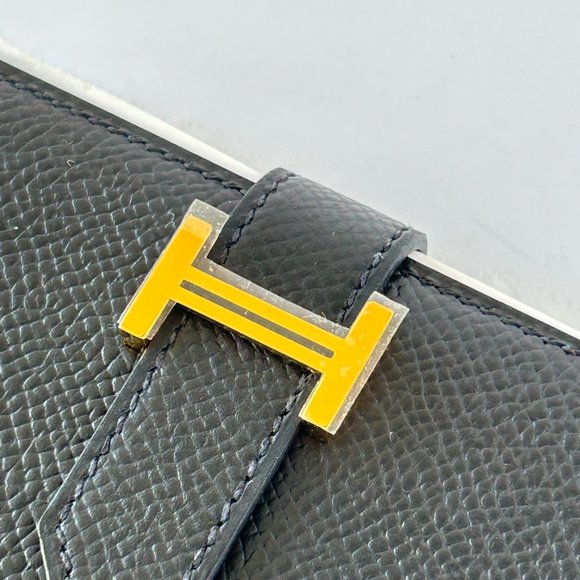 Bearn Compact Veau Epsom Noir - Picture 2 of 6